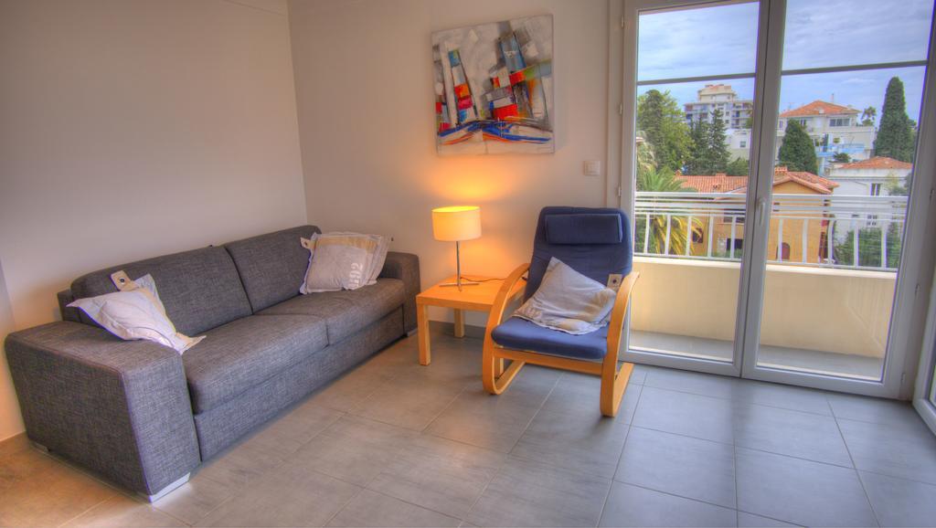 Studio 3 Etoiles Vue Mer 150M Plages Parking Clim Wifi Cannes Quarto foto